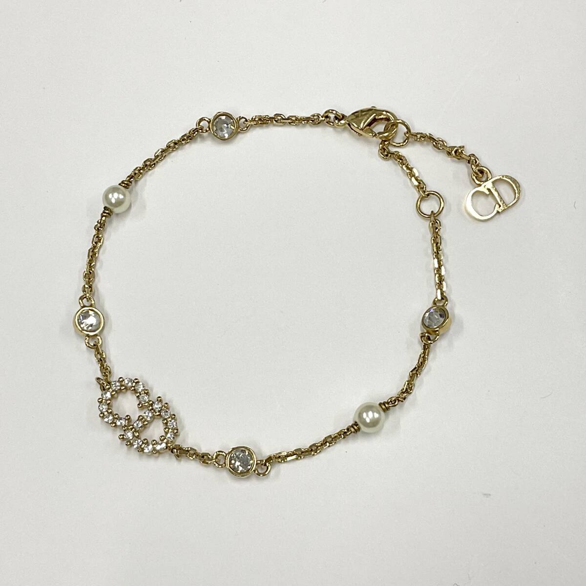 M10267クリスチャンディオール Clair D Lune ブレスレット ロゴ M10267クリスチャンディオール Clair D Lune ブレスレット ロゴ