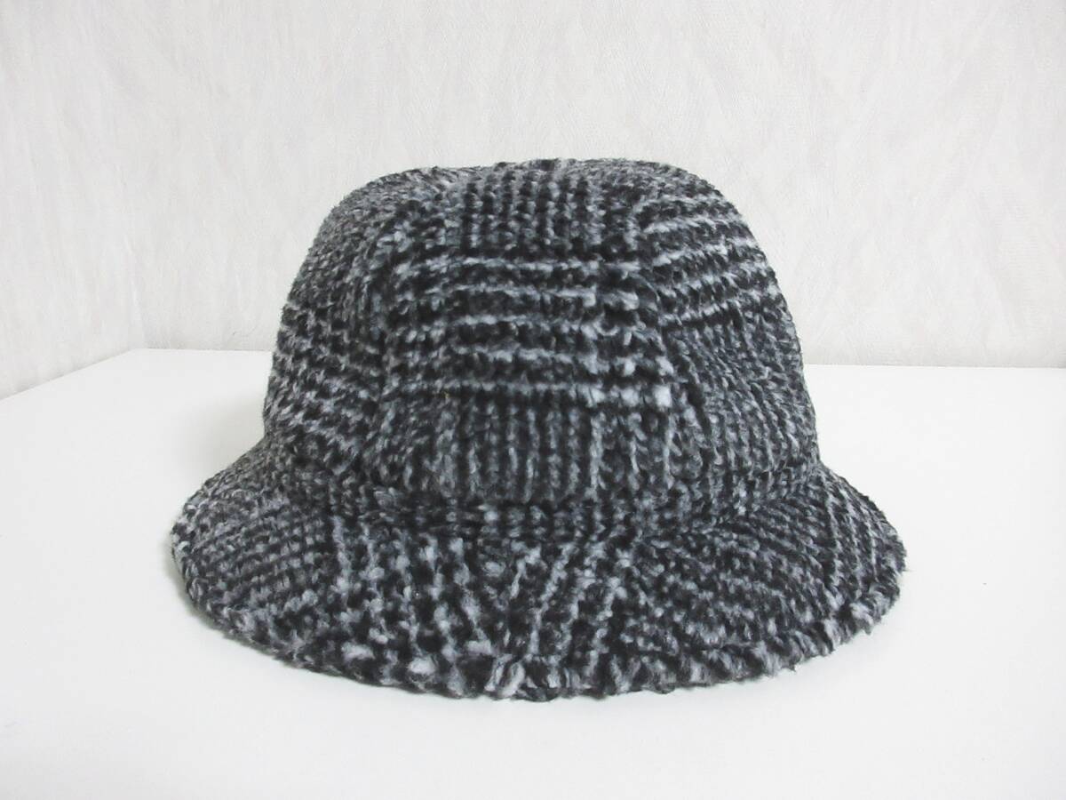CA4LA カシラ ボア バケットハット 秋冬 ブラック ホワイト cp182_画像3