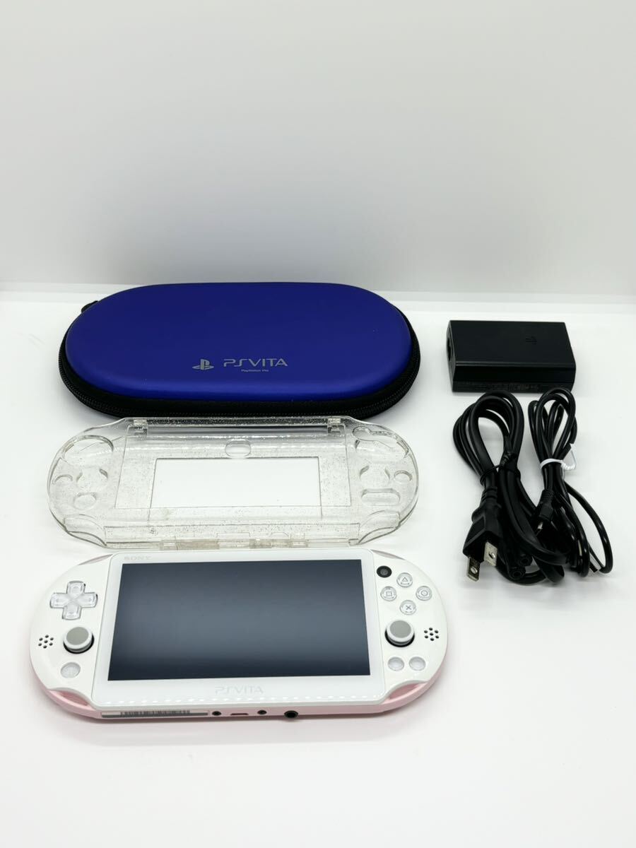 新品同様】PlayStation Vita pch-2000 wifiモデル ライトピンク 新品同様】PlayStation Vita pch-2000 wifiモデル ライトピンク
