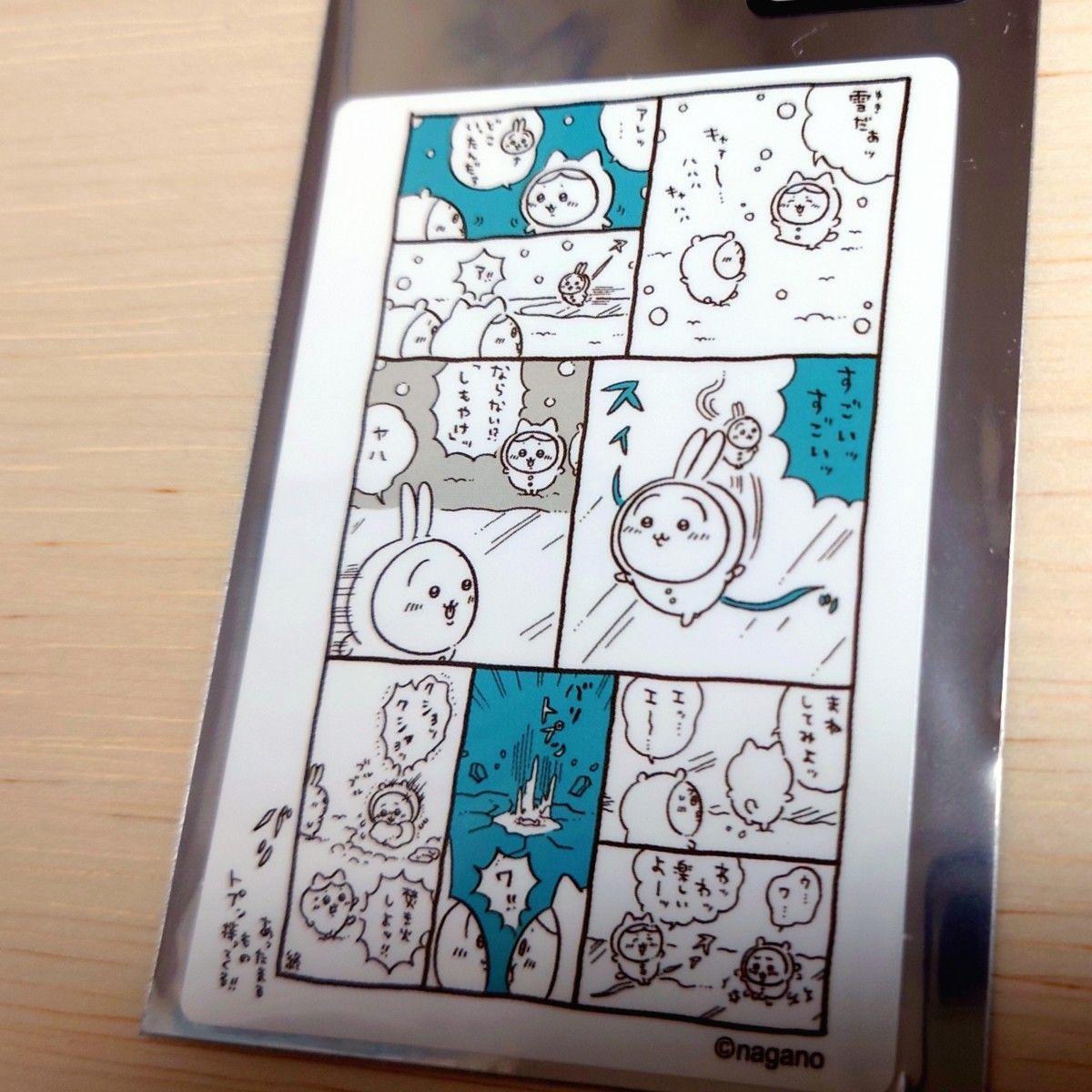 ナガノキャラクターズ スマホに貼れるサイズの原画ステッカー ナガノキャラクターズ スマホに貼れるサイズの原画ステッカー