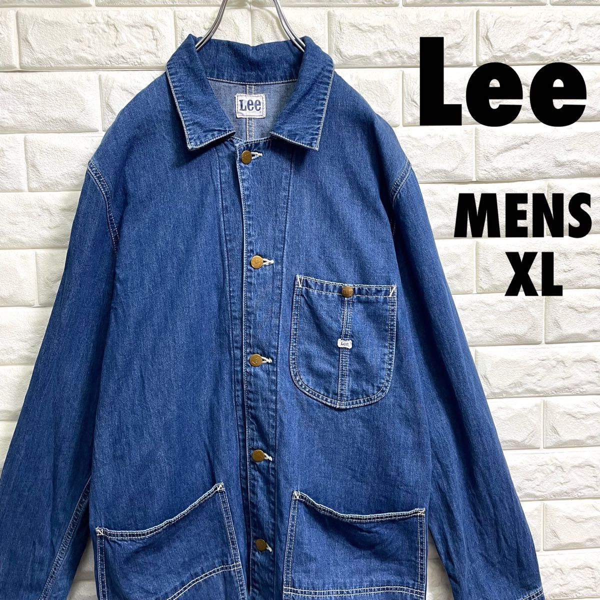 Lee リー デニムカバーオール メンズXLサイズ|Yahoo!フリマ(旧 Lee リー デニムカバーオール メンズXLサイズ|Yahoo!フリマ(旧