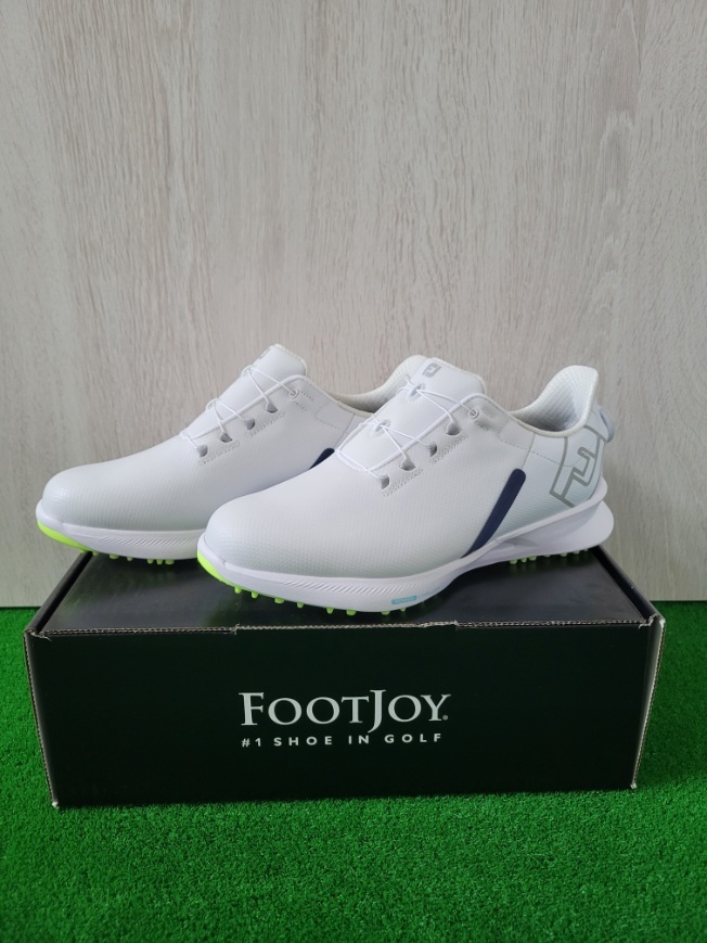★新品★フットジョイ★FUEL SPORT(フューエル スポーツ)BOA スパイクレスシューズ★ホワイト(55460J)★27.5