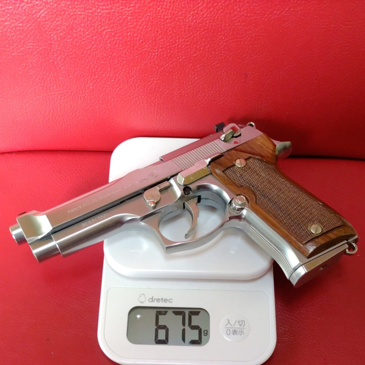 マルシン社製PIERCE BULLET M92FS BRIGADIER ステンレスシルバー マルシン社製PIERCE BULLET M92FS BRIGADIER ステンレスシルバー