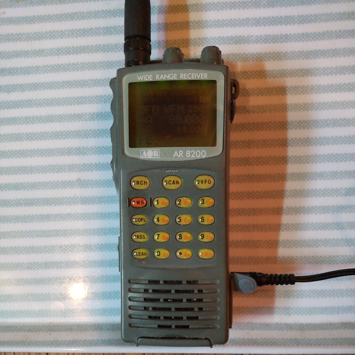 Yahoo!オークション - AOR AR8200 ジャンク 本体 アンテナ Yahoo!オークション - AOR AR8200 ジャンク 本体 アンテナ