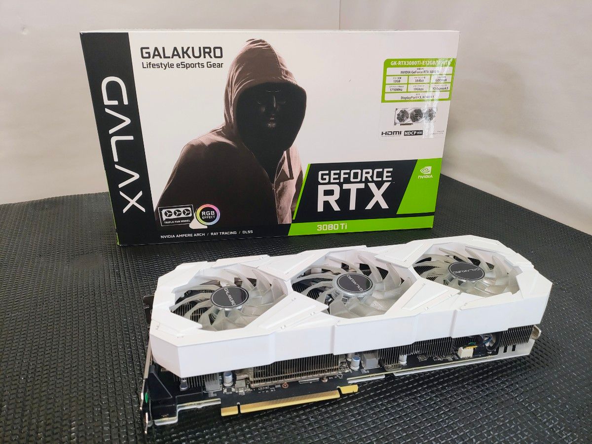 GALAKURO NVIDIA GEFORCE RTX 3080 Ti 搭載 GK-RTX3080Ti-E12GB GALAKURO NVIDIA GEFORCE RTX 3080 Ti 搭載 GK-RTX3080Ti-E12GB