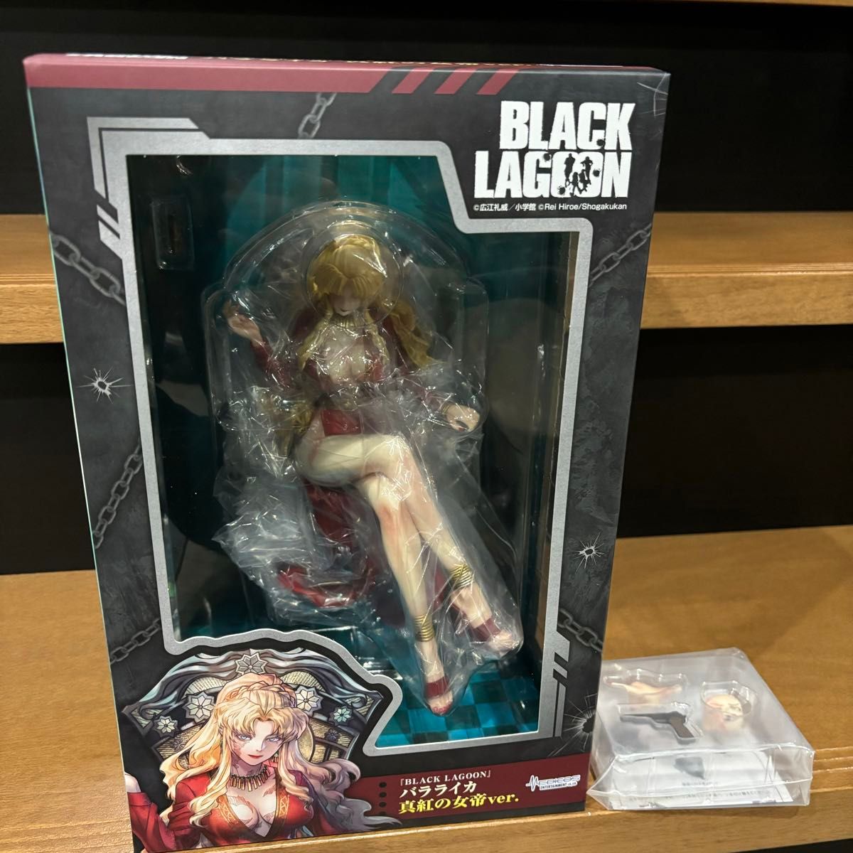 ブラックラグーン バラライカ 真紅の女帝 フィギュア 特典付き