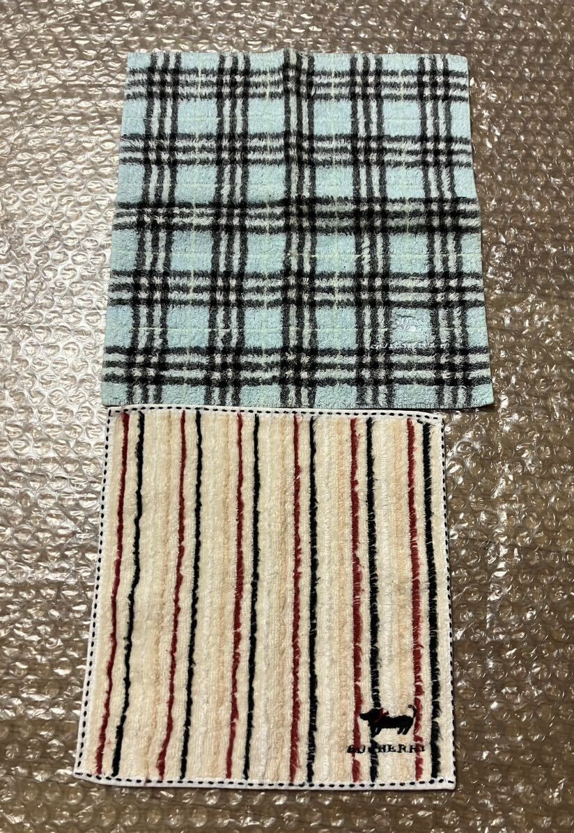 BURBERRY タオルハンカチ 6枚 300円〜BURBERRY バーバリー タオルハンカチ6枚