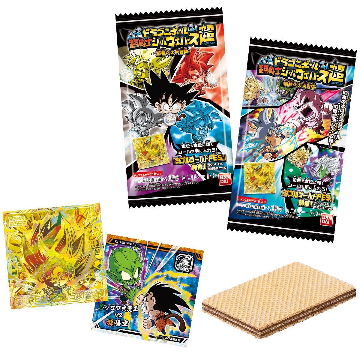 ダブルゴールドFES 」 未開封 ドラゴンボール 超戦士シール ダブルゴールドFES 」 未開封 ドラゴンボール 超戦士シール