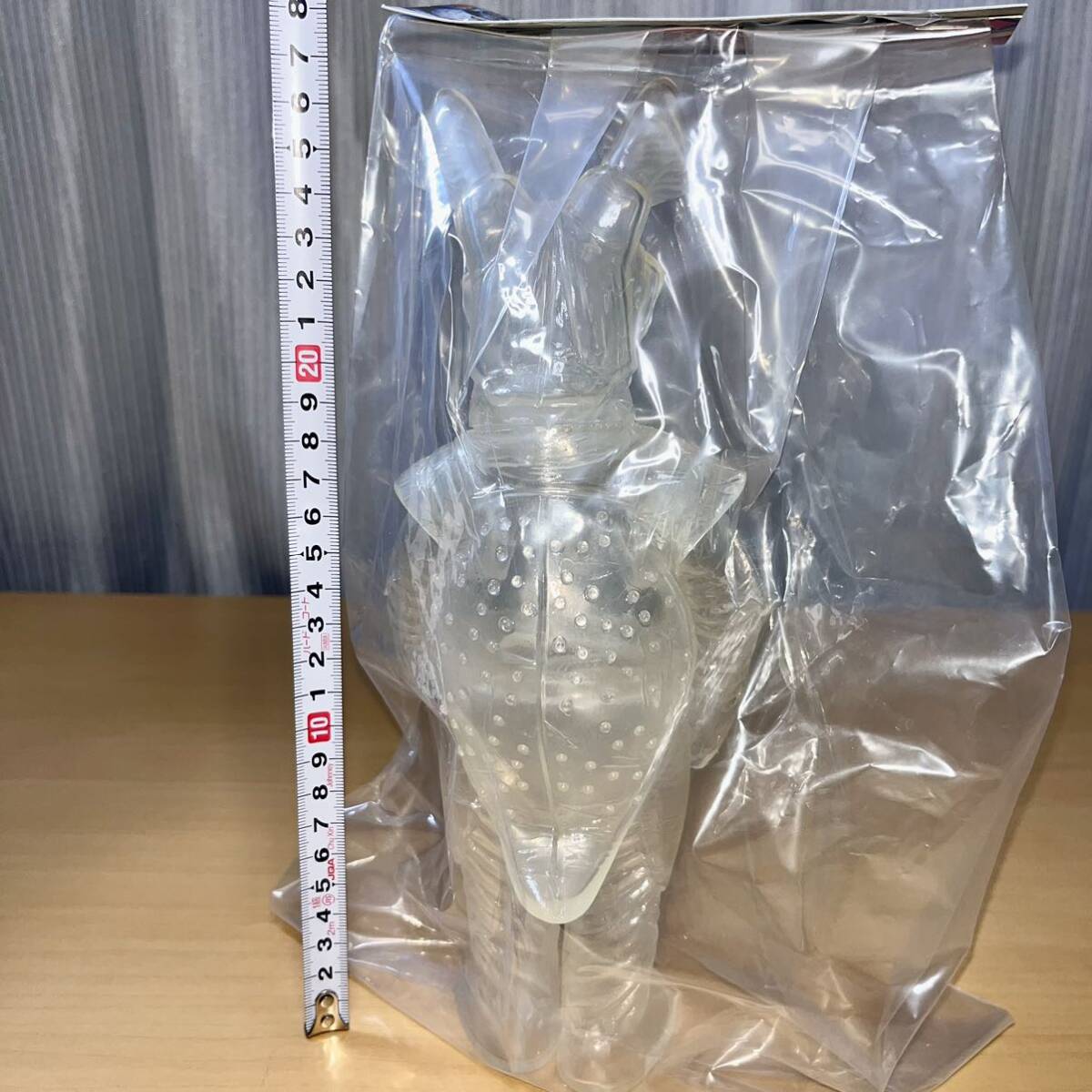 ゼットン350クリア未塗装マルサンウルトラマンソフビsofvi