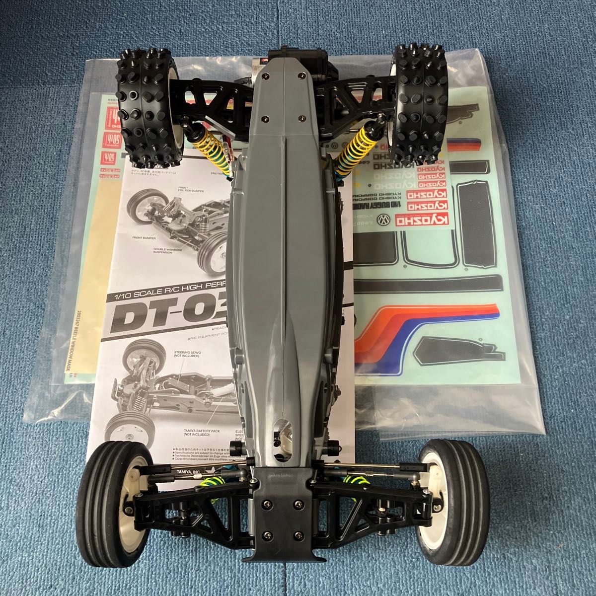 DT-03 オプション&ビートルボディー付きシャーシ|Yahoo!フリマ DT-03 オプション&ビートルボディー付きシャーシ|Yahoo!フリマ