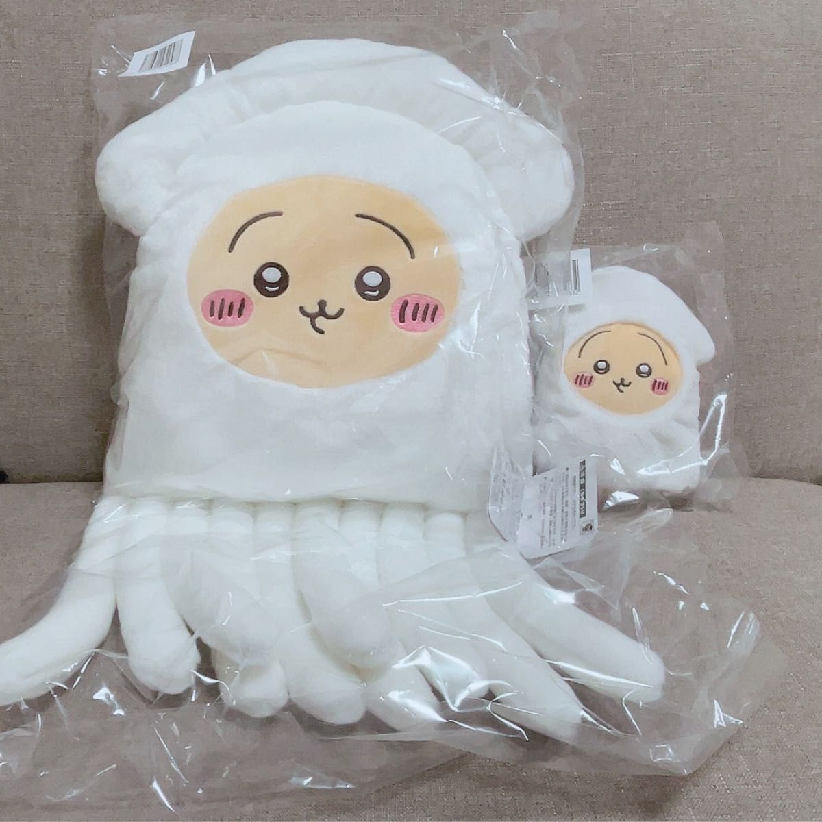 ちいかわ たこイカくじ C賞 ふわふわたこイカぬいぐるみS うさぎ ちいかわ たこイカくじ C賞 ふわふわたこイカぬいぐるみS うさぎ