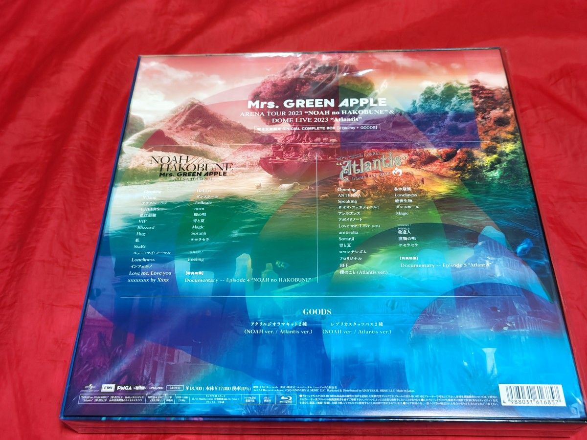 未開封新品 Mrs GREEN APPLE 完全生産限定 SPECIAL COMPLETE BOX 未開封新品 Mrs GREEN APPLE 完全生産限定 SPECIAL COMPLETE BOX