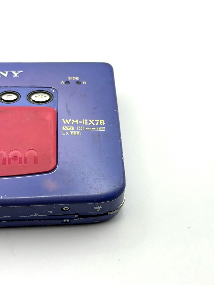 SONY カセットウォークマン WM-EX78 ジャンク品|Yahoo!フリマ SONY カセットウォークマン WM-EX78 ジャンク品|Yahoo!フリマ