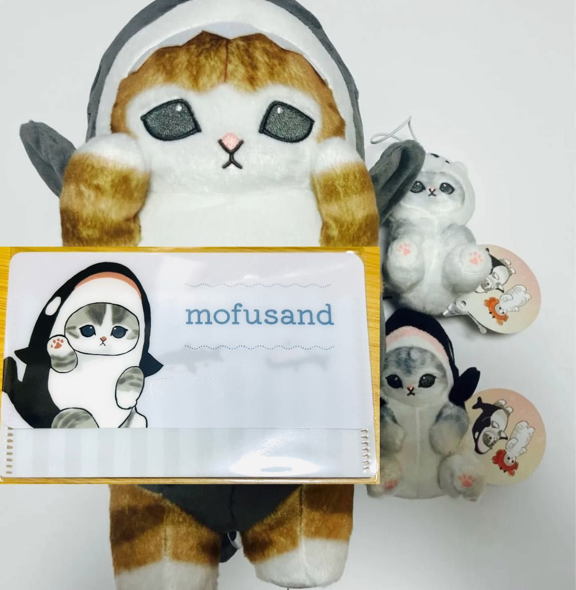 mofusand モフサンド サメにゃん シャチにゃん 海の生き物にゃん mofusand モフサンド サメにゃん シャチにゃん 海の生き物にゃん