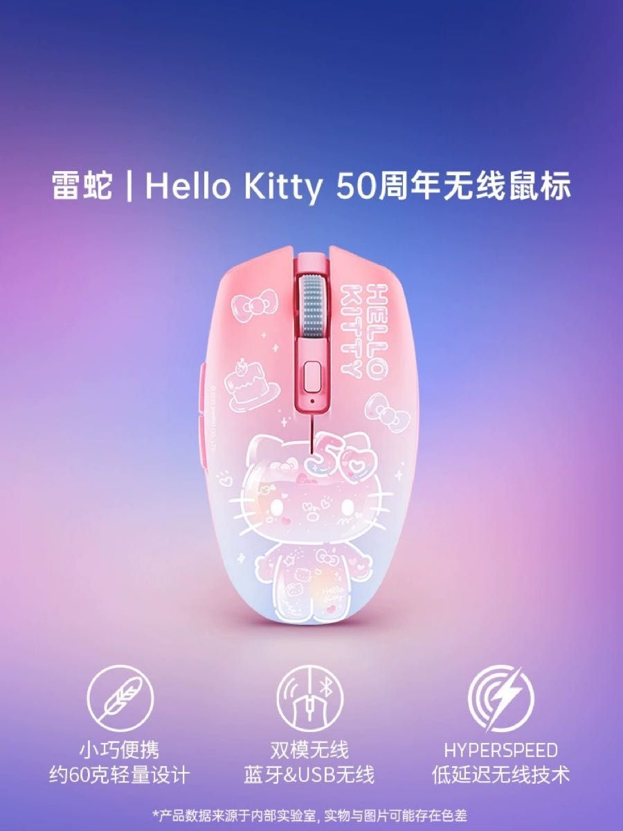 Razer x HelloKitty 50th 周年限定マウスキーボードセット Razer x HelloKitty 50th 周年限定マウスキーボードセット