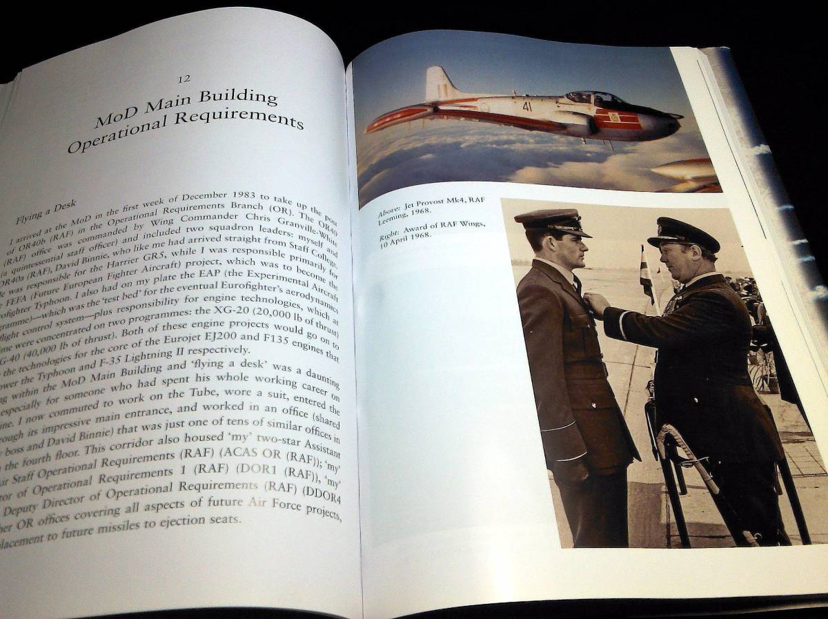 ＜洋書＞戦闘機パイロットの回想『TIME FLIES: Reflections of a Fighter Pilot』～英空軍パイロットDavid Hamilton