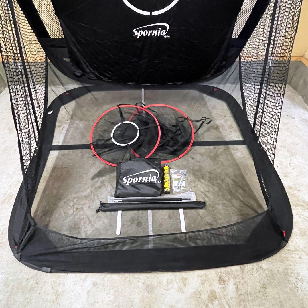 SPORNIA スポーニア ゴルフネット レギュラーサイズ ゴルフ練習 SPORNIA スポーニア ゴルフネット レギュラーサイズ ゴルフ練習