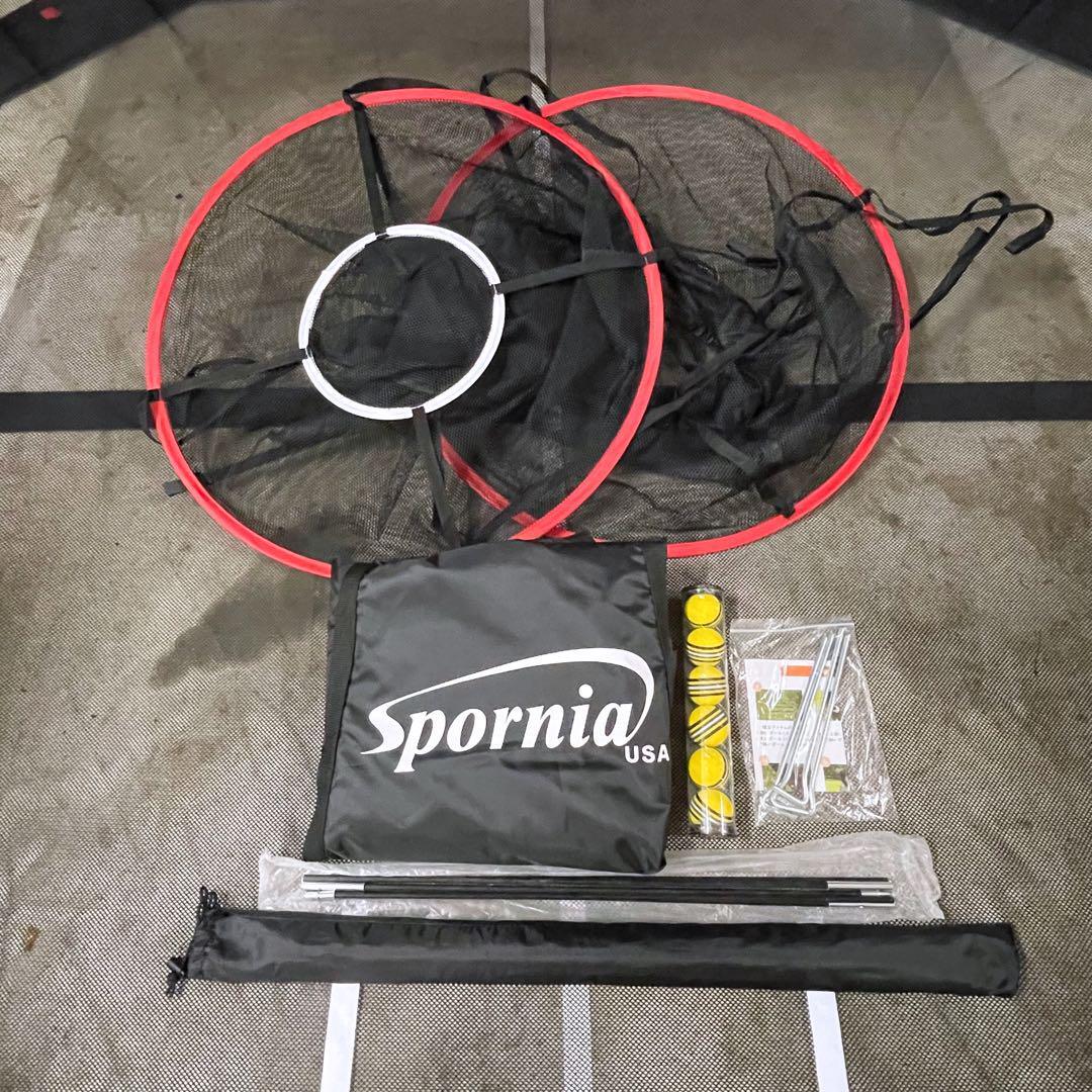 SPORNIA スポーニア ゴルフネット レギュラーサイズ ゴルフ練習 SPORNIA スポーニア ゴルフネット レギュラーサイズ ゴルフ練習