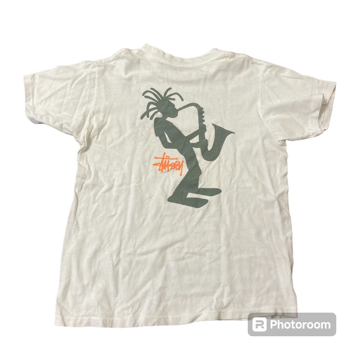最終割引 90s00s USA製 ステューシー STUSSY シャドーマン 半袖 最終割引 90s00s USA製 ステューシー STUSSY シャドーマン 半袖