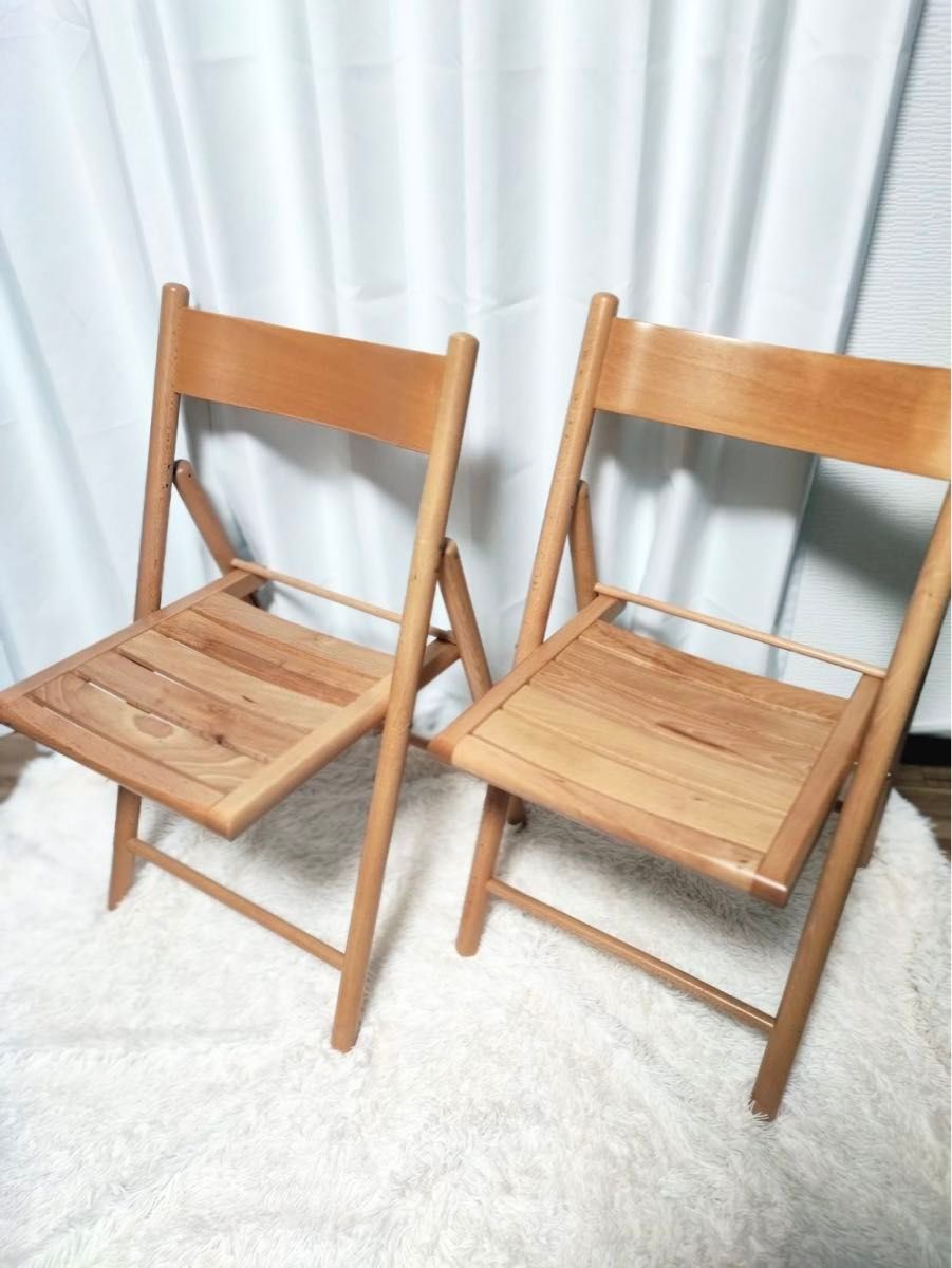 廃盤品 セット 無印良品 折りたたみチェア 木製 椅子 折りたたみ 廃盤品 セット 無印良品 折りたたみチェア 木製 椅子 折りたたみ
