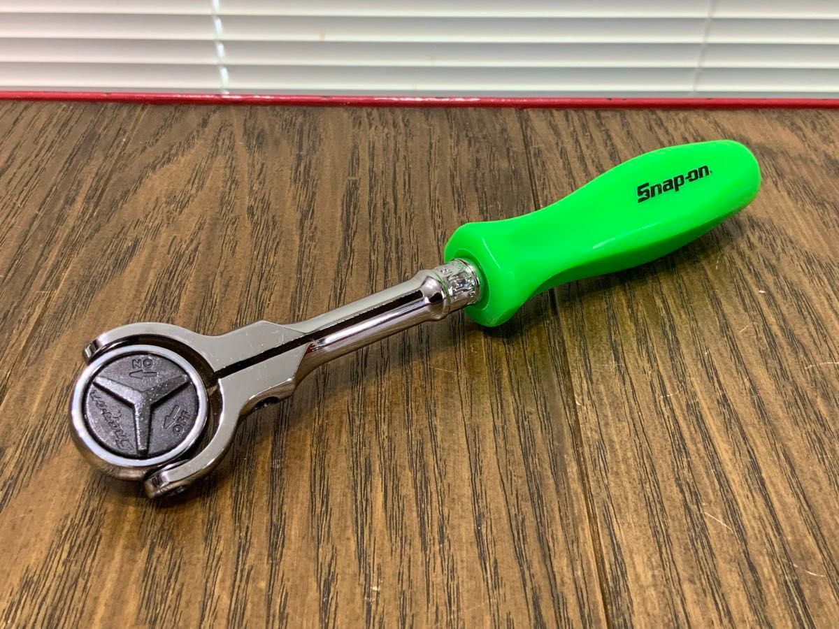 Snap-on スナップオン グリーン 限定 1/4スイブルヘッド 72ギア Snap-on スナップオン グリーン 限定 1/4スイブルヘッド 72ギア