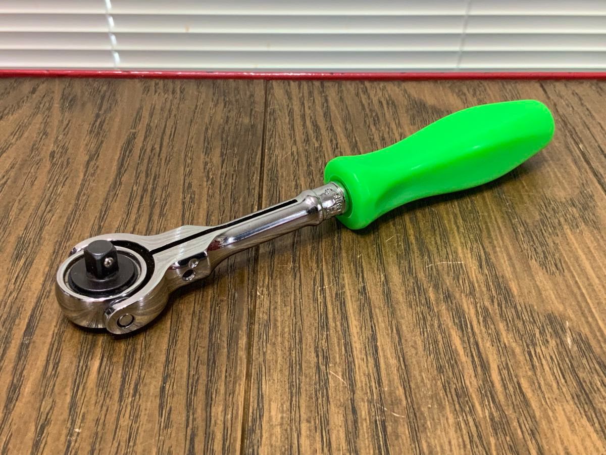 Snap-on スナップオン グリーン 限定 1/4スイブルヘッド 72ギア Snap-on スナップオン グリーン 限定 1/4スイブルヘッド 72ギア