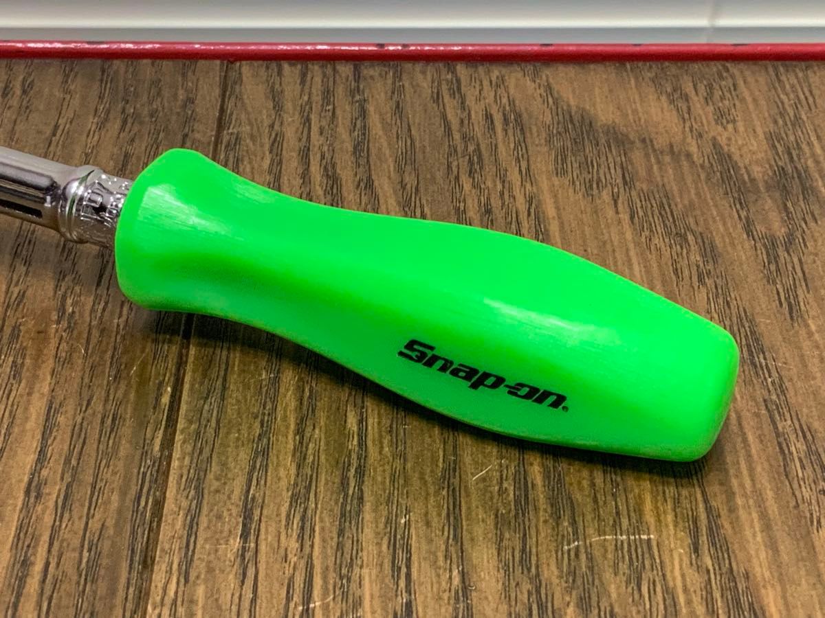 Snap-on スナップオン グリーン 限定 1/4スイブルヘッド 72ギア Snap-on スナップオン グリーン 限定 1/4スイブルヘッド 72ギア