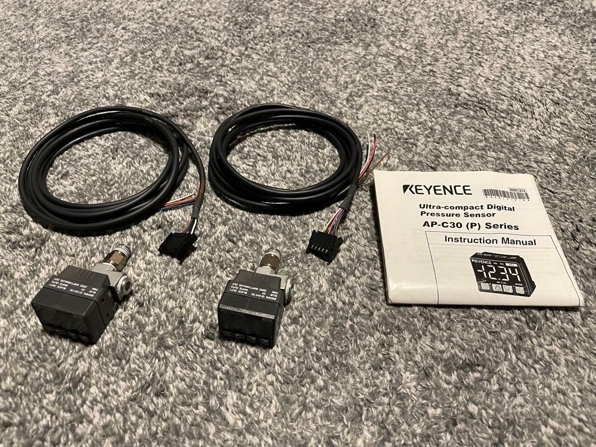 キーエンス KEYENCE 超小型デジタル圧力センサ AP-C30 2セット キーエンス KEYENCE 超小型デジタル圧力センサ AP-C30 2セット