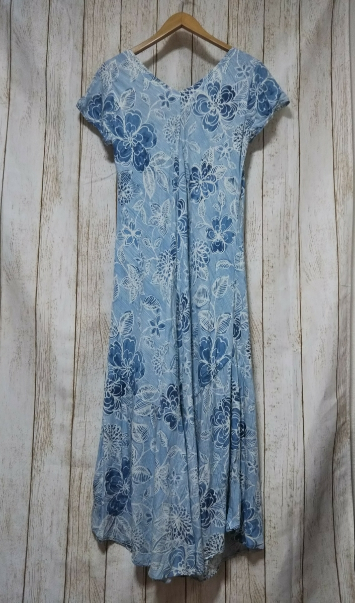 ヤフオク Usa製 Nani ハワイ アロハワンピース ロング丈 ヤフオク Usa製 Nani ハワイ アロハワンピース ロング丈