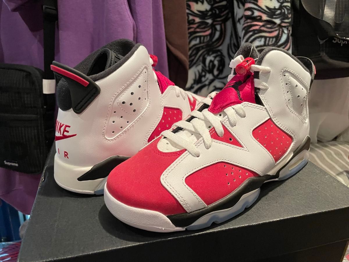 Air Jordan6 Retro GS Carmine 2021 384665-106 エアジョーダン6 Air Jordan6 Retro GS Carmine 2021 384665-106 エアジョーダン6