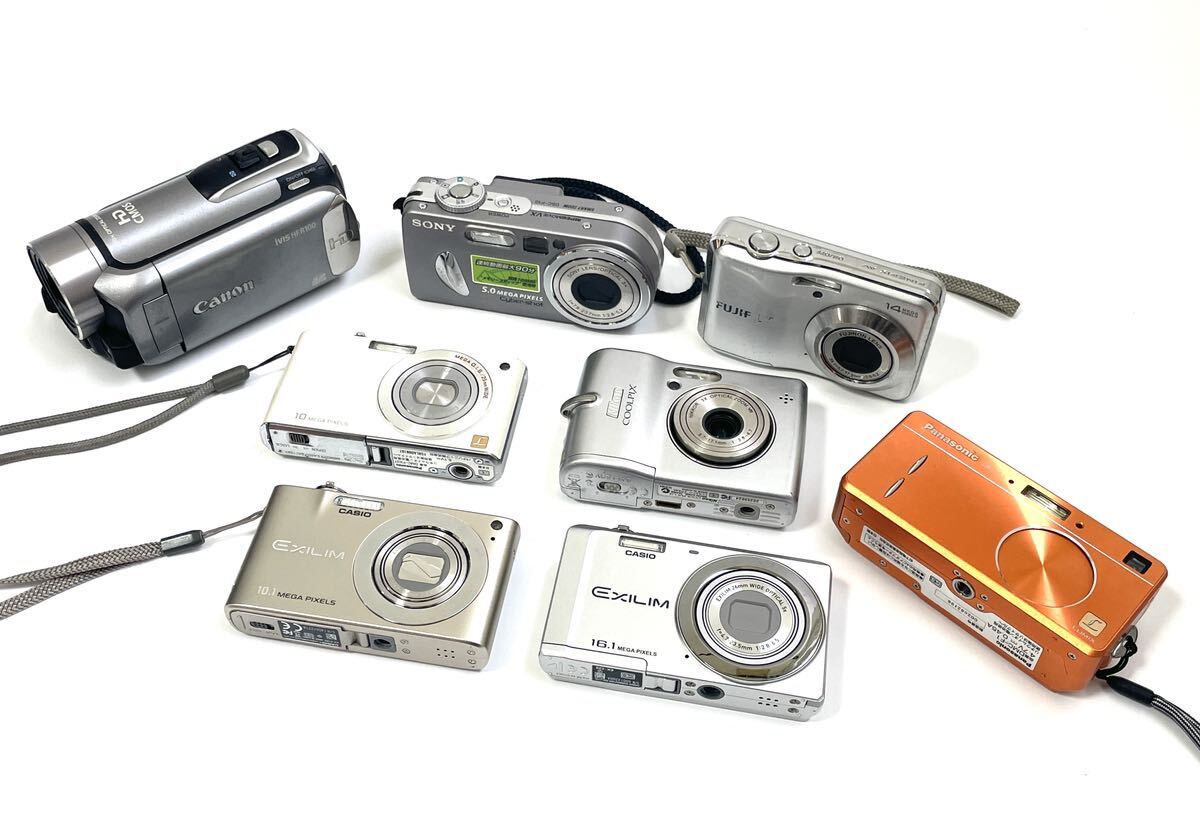 CASIO EXILIM / LUMIX / Nikon COOLPIX 等】 デジタルカメラ CASIO EXILIM / LUMIX / Nikon COOLPIX 等】 デジタルカメラ