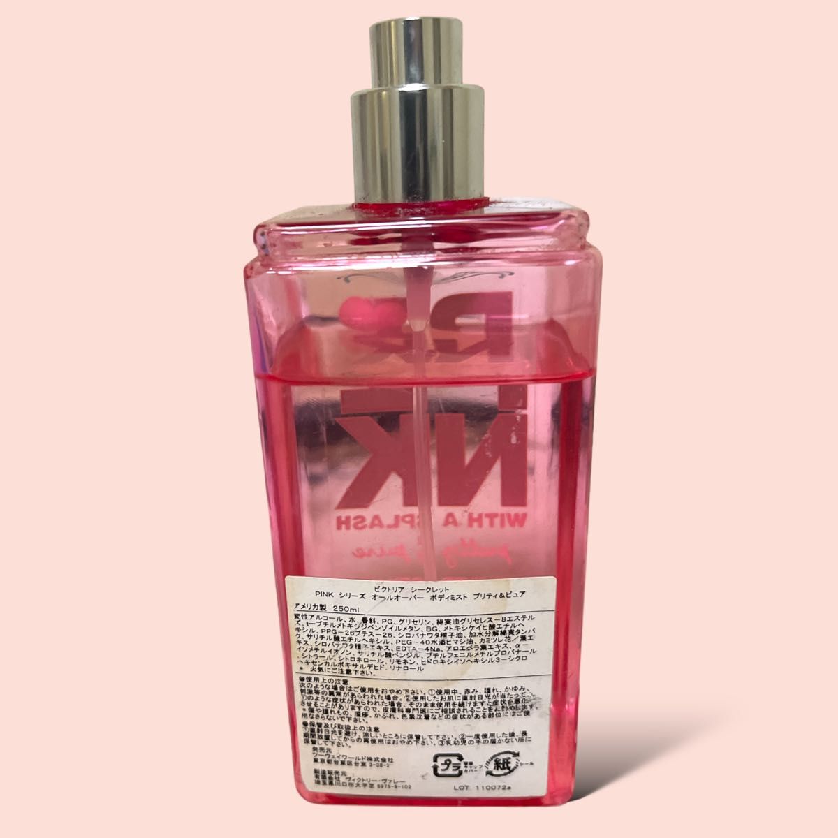 VICTORIA'S SECRET PINKシリーズ オールオーバー ボディミスト VICTORIA'S SECRET PINKシリーズ オールオーバー ボディミスト