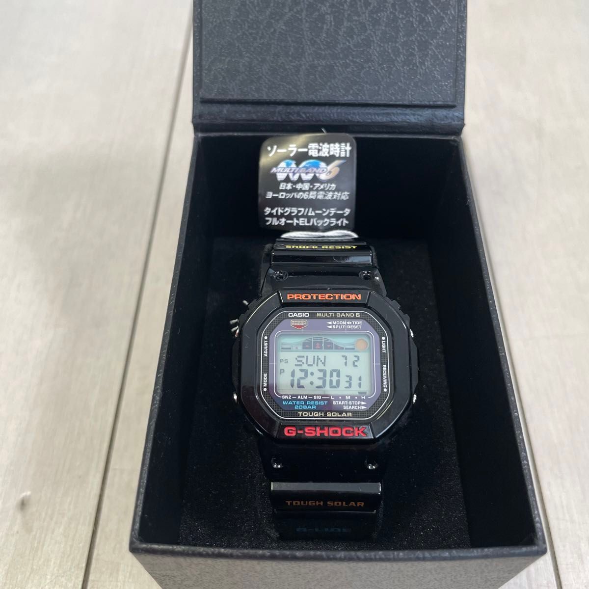 新品未使用】GWX-5600-1JF Gショック G-LIDE タイドグラフ付 新品未使用】GWX-5600-1JF Gショック G-LIDE タイドグラフ付