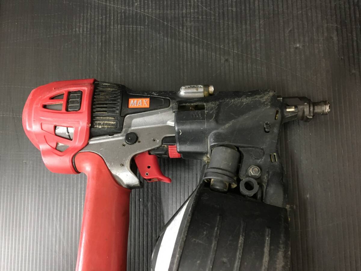 中古品】MAX 高圧コイルネイラ クールグレー HN-50N2(D) T4201 中古品】MAX 高圧コイルネイラ クールグレー HN-50N2(D) T4201