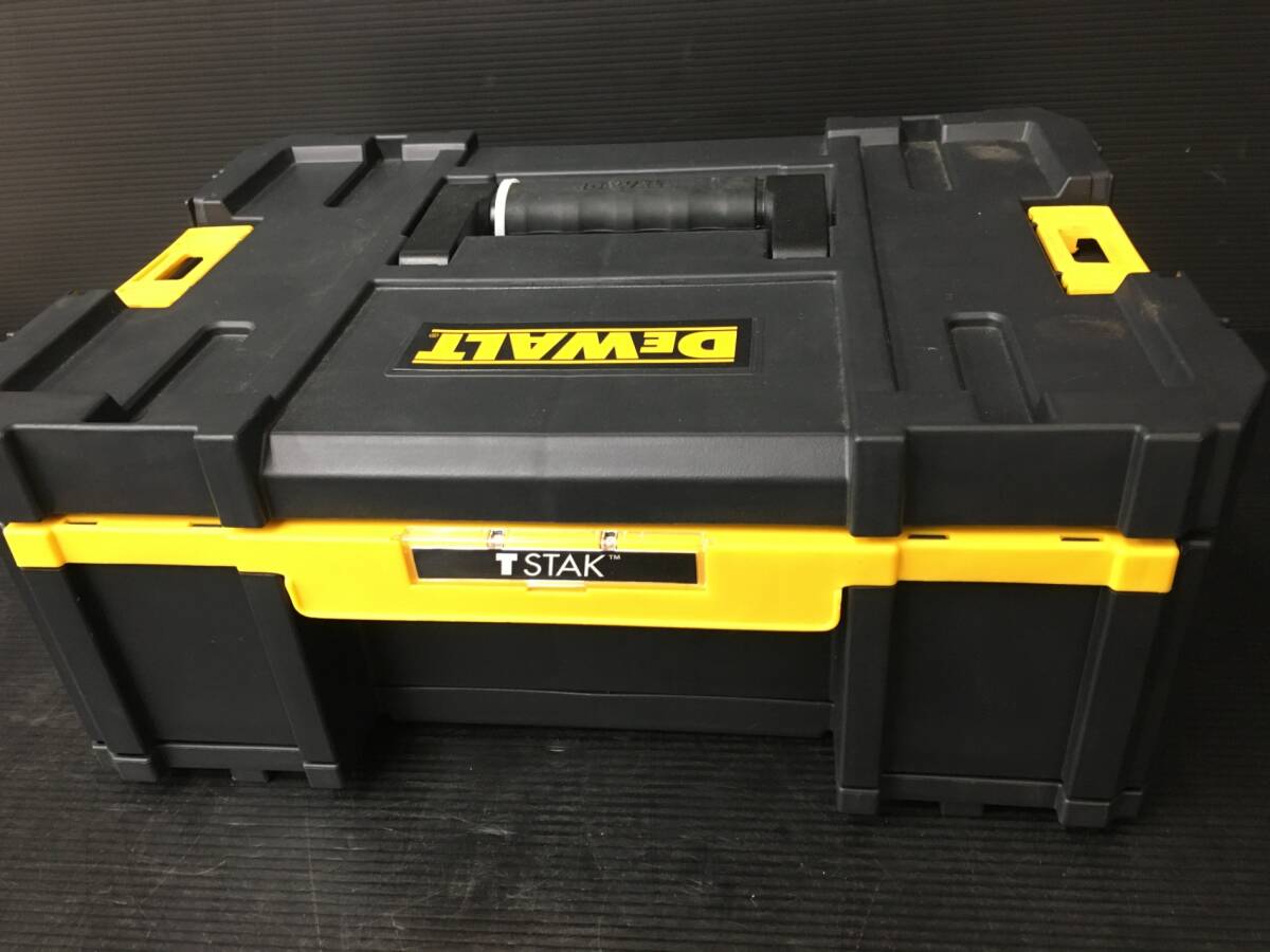 【中古品】デウォルト 1段チェスト ティースタック DWST17803 1段引き出しタイプ 　ITFSRREHQV28