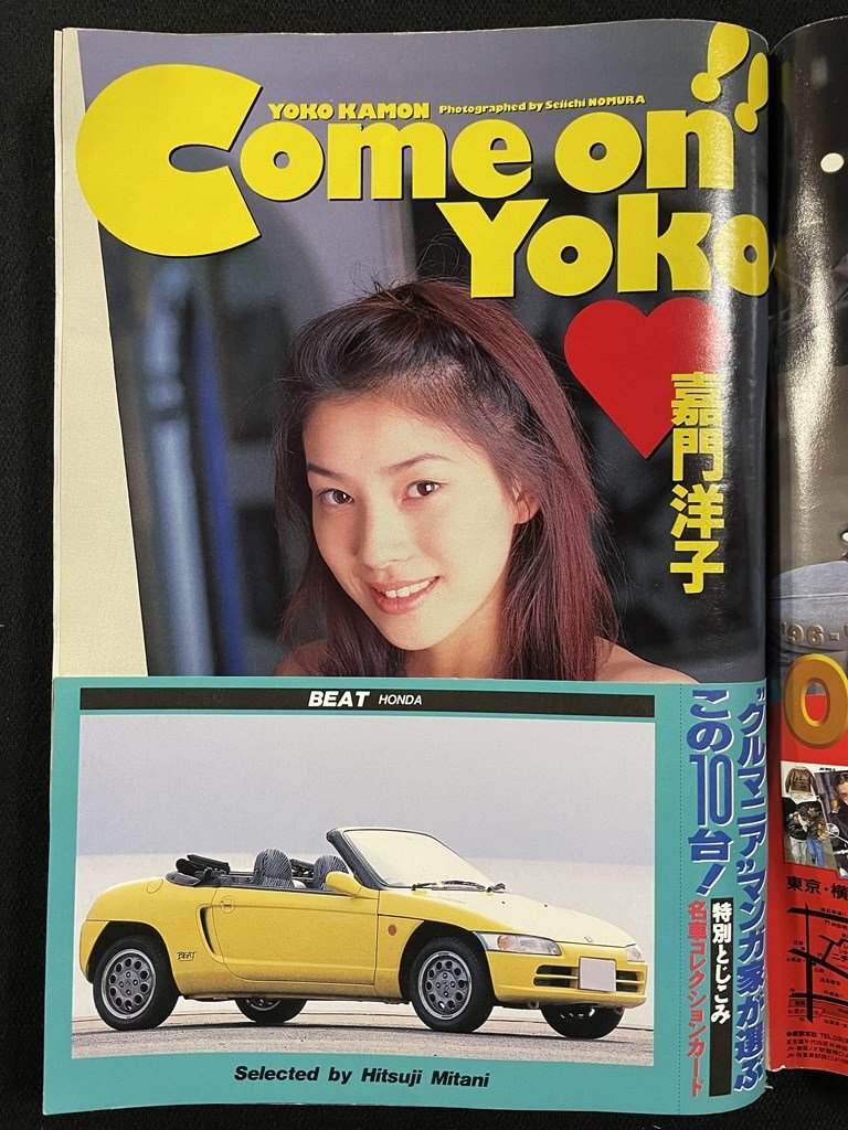 j▽* ヤングマガジン 1996年11月4日号 表紙、グラビア・嘉門 j▽* ヤングマガジン 1996年11月4日号 表紙、グラビア・嘉門