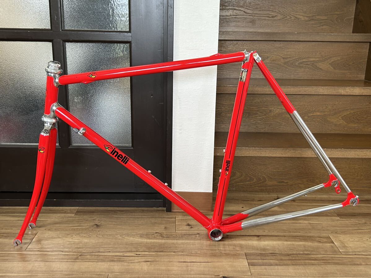 チネリ スーパーコルサ クロモリ 定価44万円