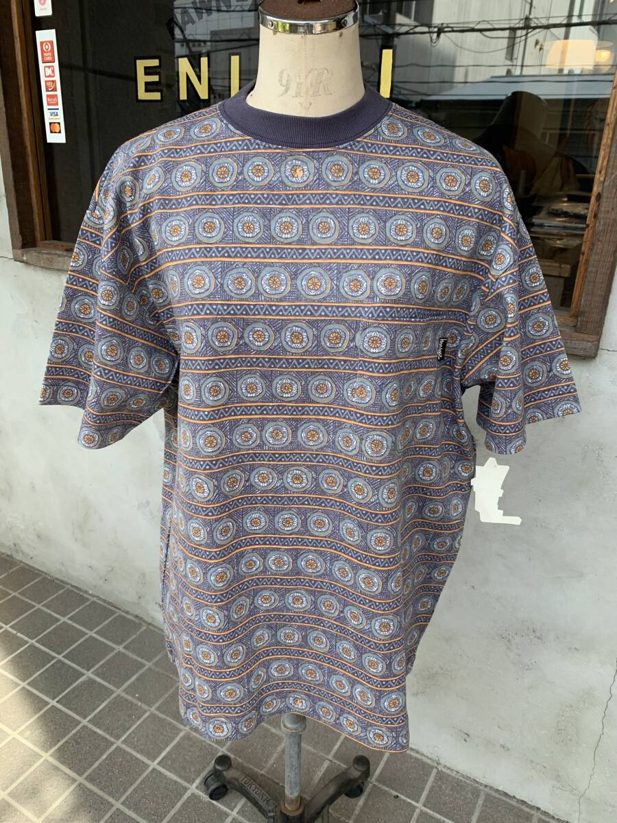 デッドストック 80s OLD STUSSY ステューシー 総柄 Tシャツ デッドストック 80s OLD STUSSY ステューシー 総柄 Tシャツ