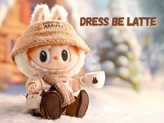 POPMART LABUBU 38cm THE MONSTERS DRESS BE LATTE ぬいぐるみ POPMART LABUBU 38cm THE MONSTERS DRESS BE LATTE ぬいぐるみ