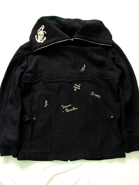 ★F350＊名品 OLDJOE オールドジョー　カデットコート　サイズ40　メモリアルジャケット　ウールジャケット　スカル　1947年_画像2