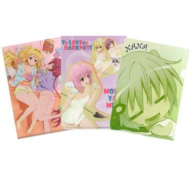 とらぶる ダークネス to loveる クリアファイル タイトー くじ I賞 ナナ 金色の闇 モモ A4クリアファイルセット タイトーくじ本舗