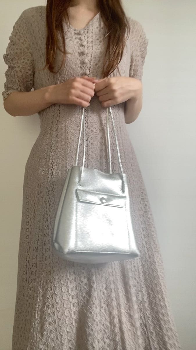 Clear レースワンピース 結婚式 パーティー