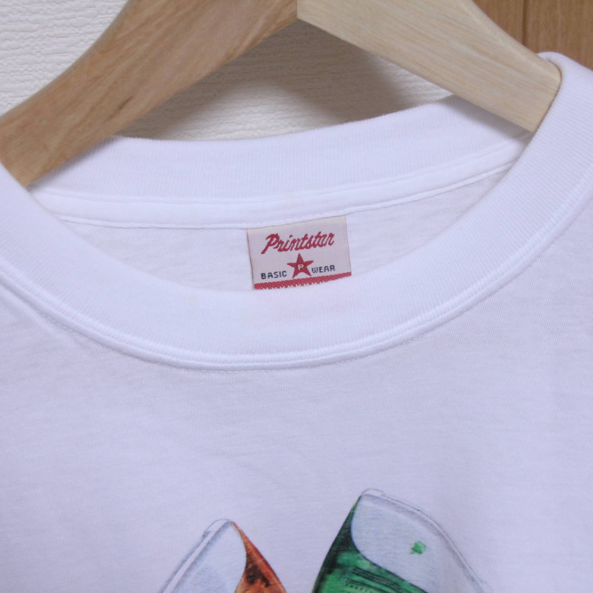 00s デッドストック レア Apple Computer アップル コンピューター iMac Yum. Tシャツ 非売品 ノベルティ Think Different レインボーロゴ
