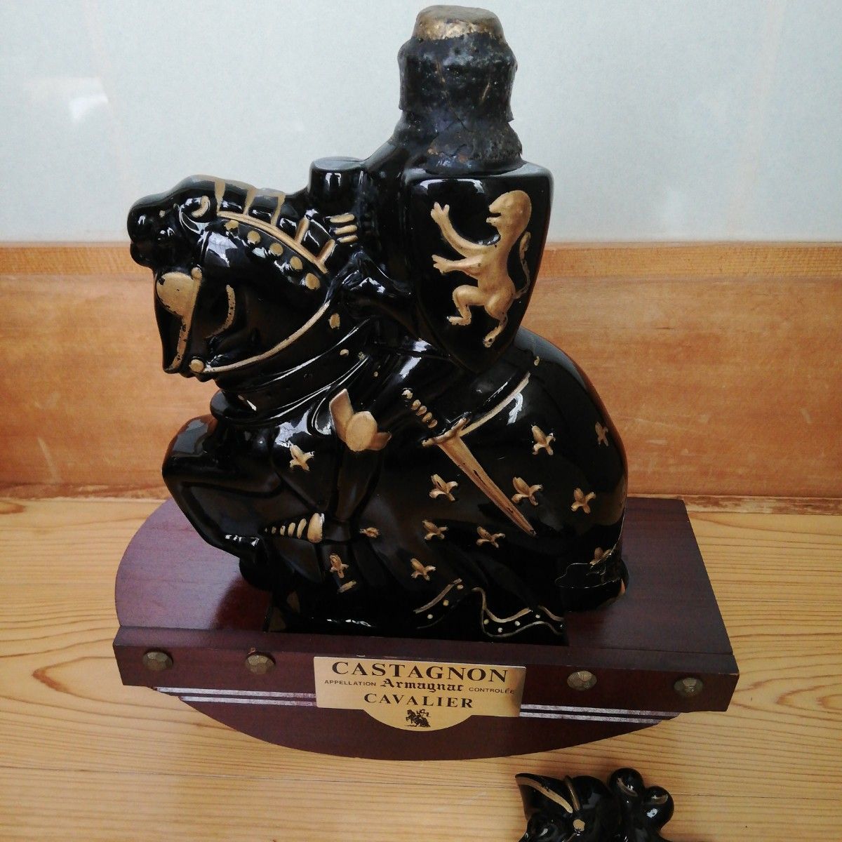 CASTAGNON Armagnac 黒陶器 騎士ボトル 2本セット|Yahoo CASTAGNON Armagnac 黒陶器 騎士ボトル 2本セット|Yahoo