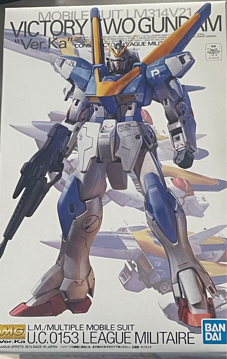 機動戦士vガンダム ガンプラ mg v2ガンダム 未組立 未開封 ガンプラ MG V2ガンダム Ver Ka 未開封 未組立|Yahoo!フリマ