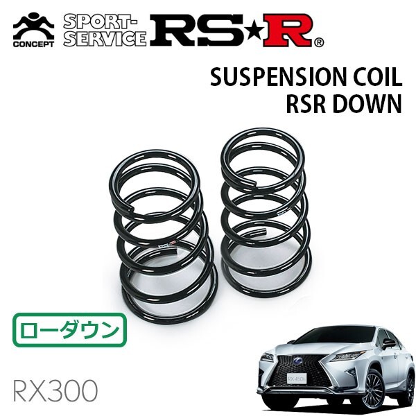 RSR ダウンサス リアのみ レクサス RX300 AGL20W H29.12~ FF Fスポーツ