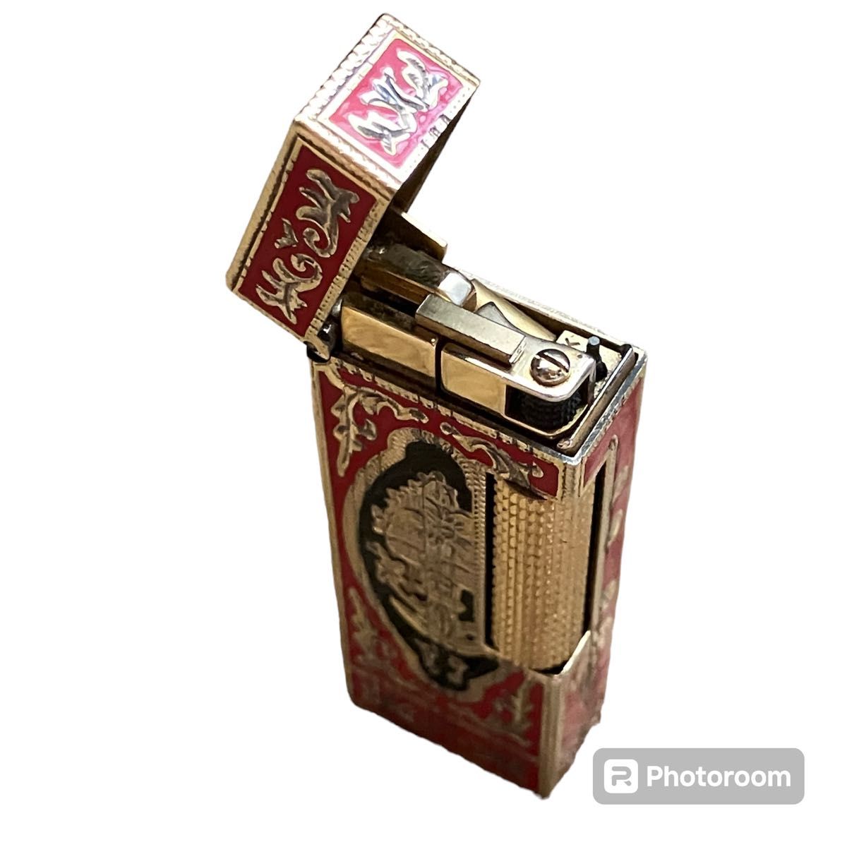 dunhill ガスライター Dunhill ダンヒル ガスライター Roy King ロイキング 彫刻 USRE