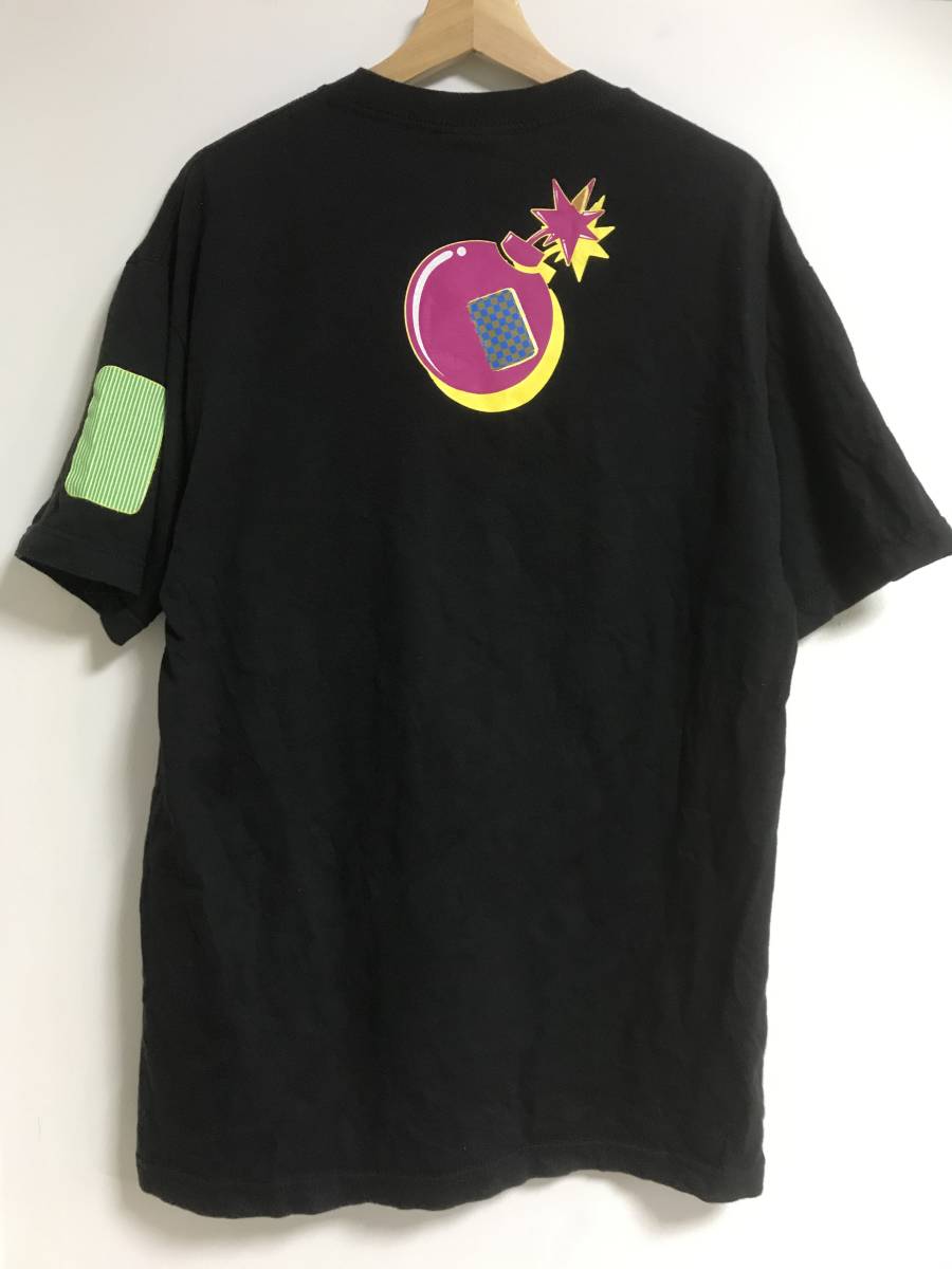 THE HUNDREDS　ザ・ハンドレッズ　ダメージロゴ　Tシャツ　ブラック　L_画像2