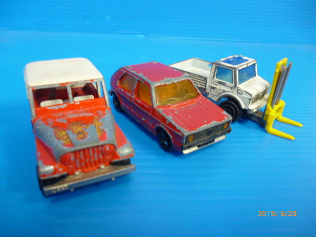 Majorette / MajoRette retro minicar 3 pcs. set Yamato 60 size shipping general family .. general storage goods dirt aged deterioration have secondhand goods [C-885]