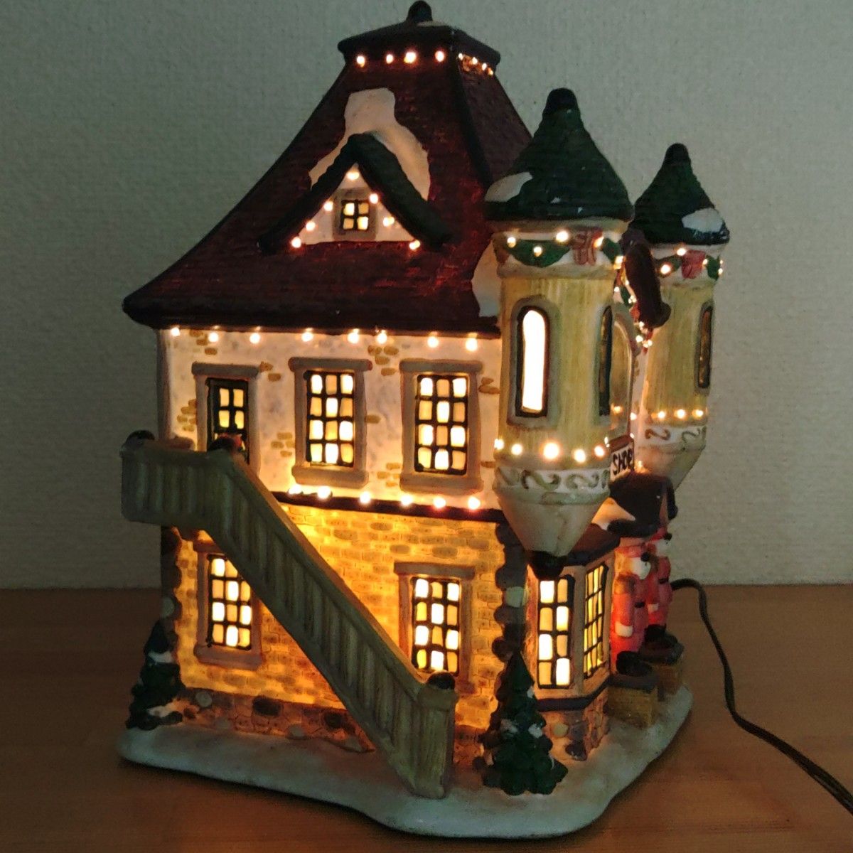 トールペイント ハンドメイド 作品 一点物 ランプ インテリア